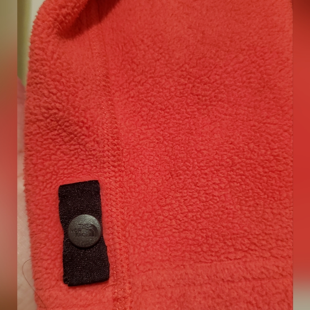 ✨️HP✨️The North Face Full Zipper Fleeve Jacket Hot Pink  Size Small - Picture 5 of 9